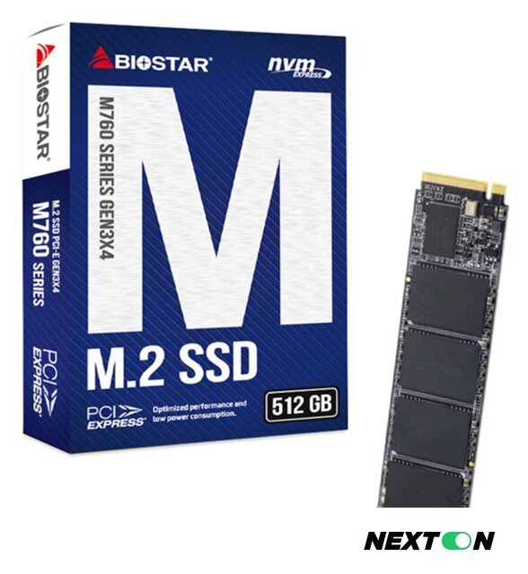 SSD BIOSTAR M760 512GB M760­-512GB - Изображение №1 — Интернет-магазин Nexton