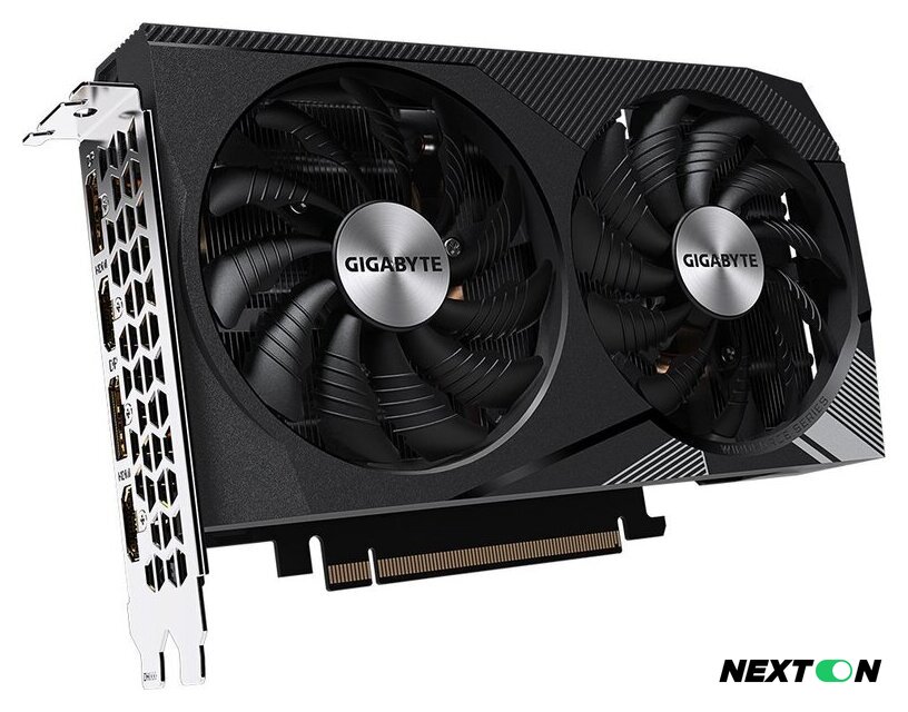 Видеокарта Gigabyte GeForce RTX 3060 Windforce OC 12G GV-N3060WF2OC-12GD - Изображение №1 — Интернет-магазин Nexton