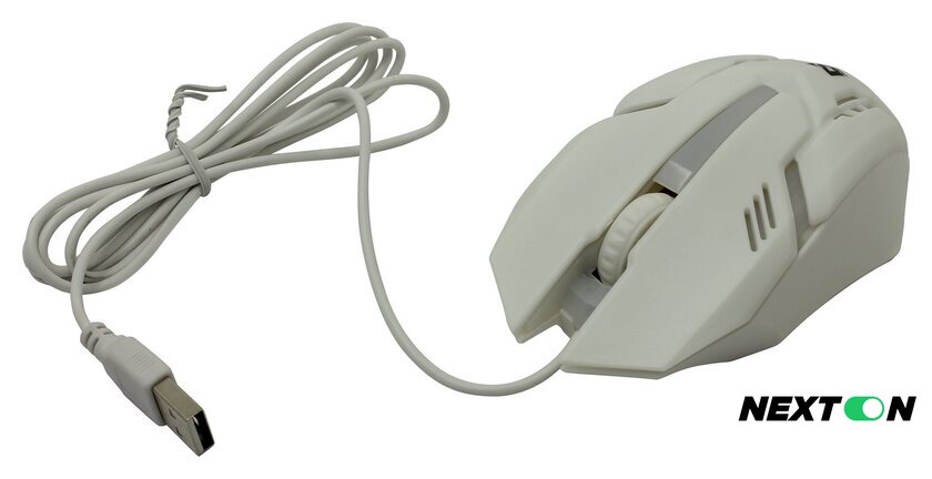 Мышь Defender Cyber MB-560L (белый) - Изображение №2 — Интернет-магазин Nexton