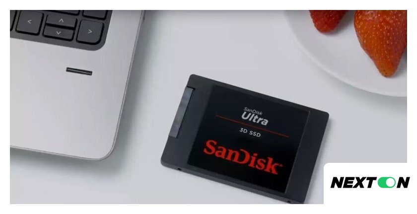 SSD SanDisk Ultra 3D 1TB SDSSDH3-1T00-G26 - Изображение №4 — Интернет-магазин Nexton