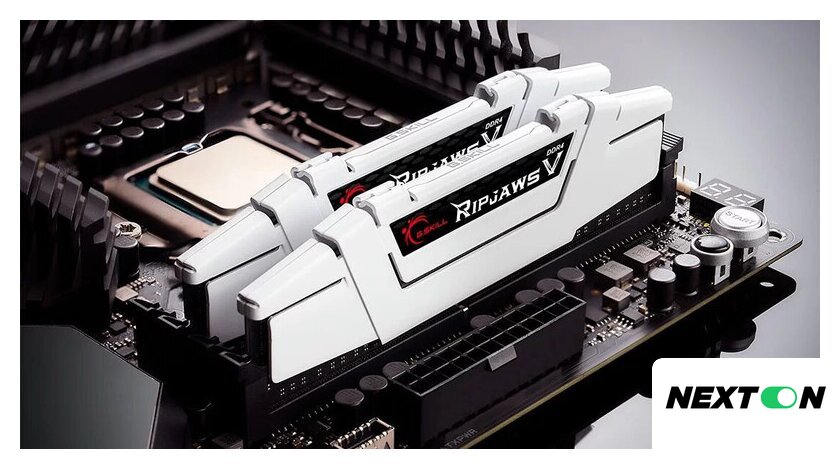 Оперативная память G.Skill Ripjaws V 2x16 ГБ DDR4 3600 МГц F4-3600C18D-32GVW - Изображение №4 — Интернет-магазин Nexton