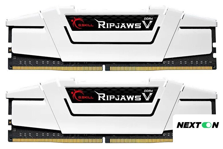 Оперативная память G.Skill Ripjaws V 2x16 ГБ DDR4 3600 МГц F4-3600C18D-32GVW - Изображение №1 — Интернет-магазин Nexton