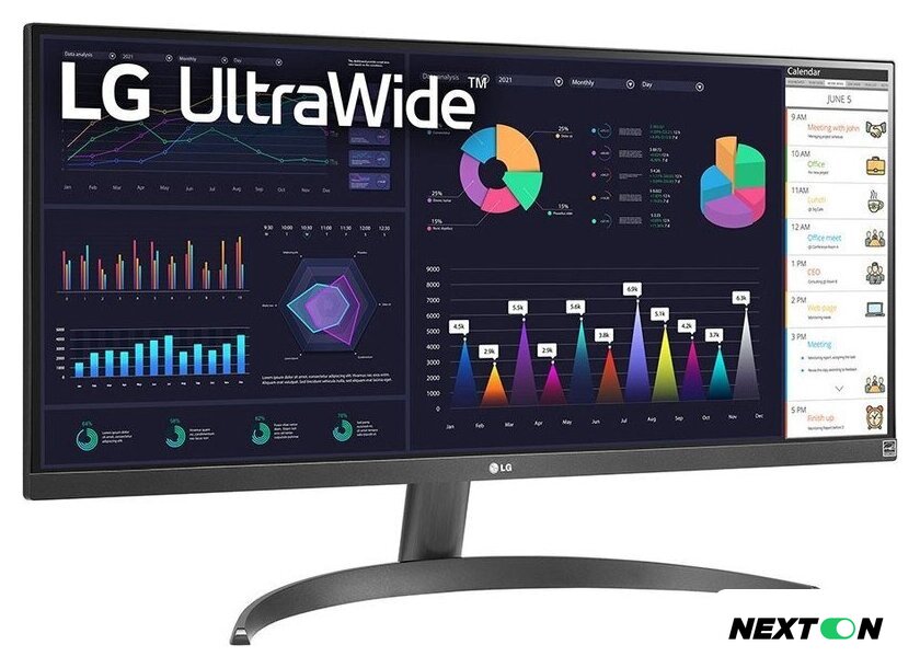 Монитор LG UltraWide 29WQ500-B - Изображение №3 — Интернет-магазин Nexton