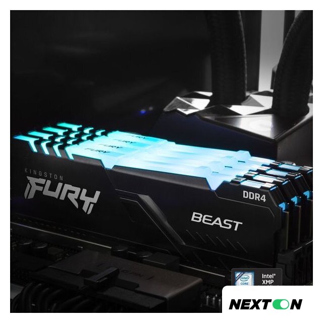 Оперативная память Kingston FURY Beast RGB 16ГБ DDR4 3200 МГц KF432C16BB2A/16 - Изображение №9 — Интернет-магазин Nexton