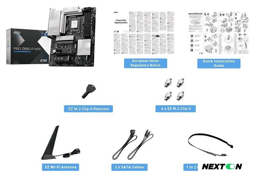 Материнская плата MSI Pro Z890-P WiFi - Изображение №2 — Интернет-магазин Nexton