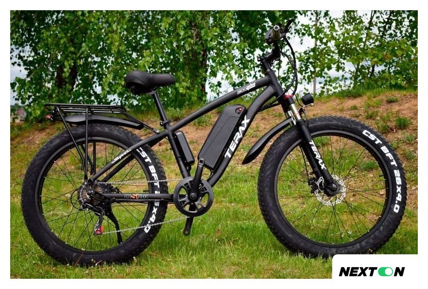 Электровелосипед Terax NEMAN XD01 (черный) - Изображение №1 — Интернет-магазин Nexton