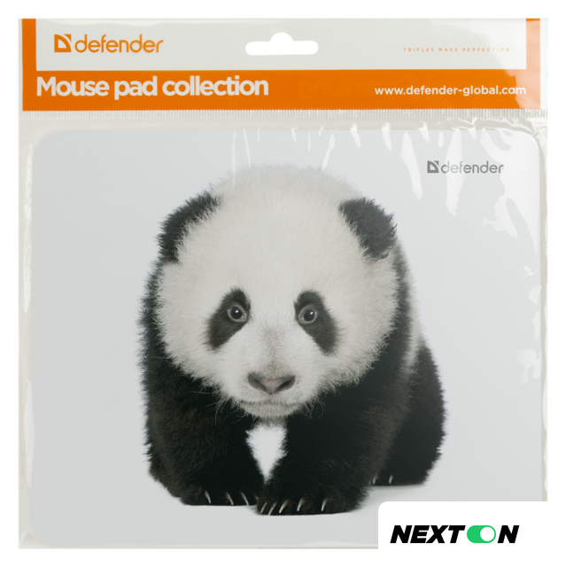 Коврик для мыши Defender Wild Animals (панда) - Изображение №2 — Интернет-магазин Nexton