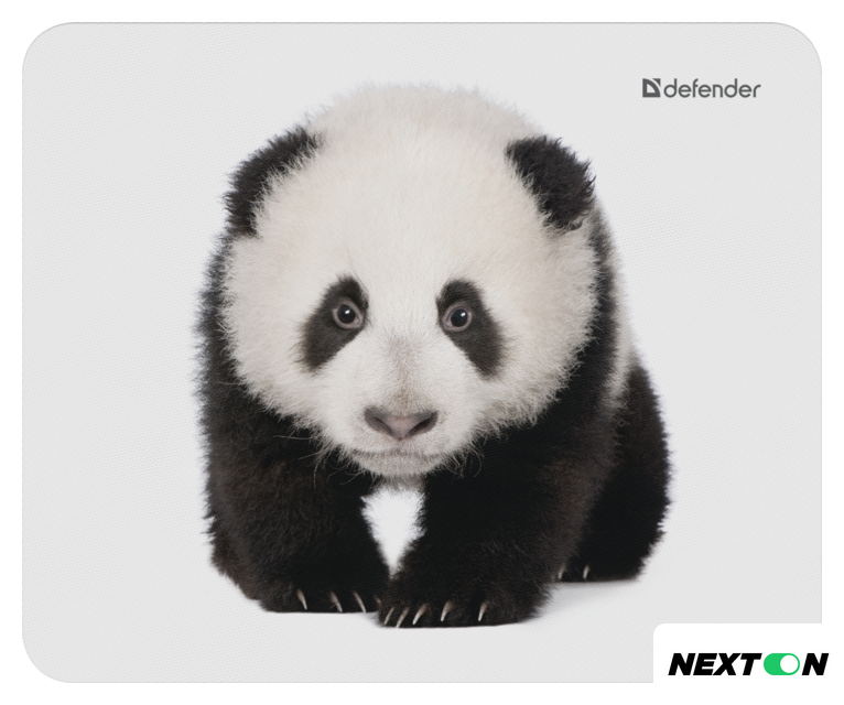 Коврик для мыши Defender Wild Animals (панда) - Изображение №1 — Интернет-магазин Nexton