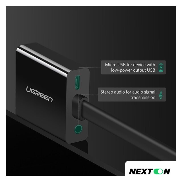 Адаптер Ugreen MM103 40248 - Изображение №3 — Интернет-магазин Nexton