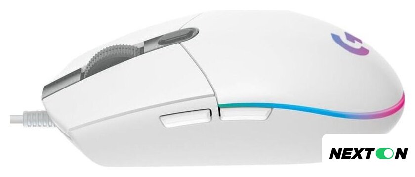 Игровая мышь Logitech G203 Lightsync (белый) - Изображение №4 — Интернет-магазин Nexton