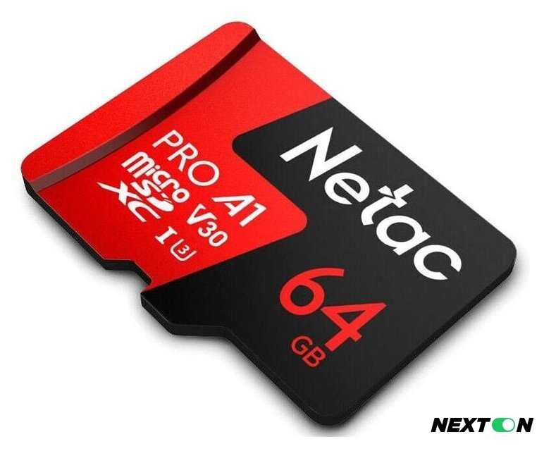Карта памяти Netac P500 Extreme Pro 64GB NT02P500PRO-064G-S - Изображение №3 — Интернет-магазин Nexton