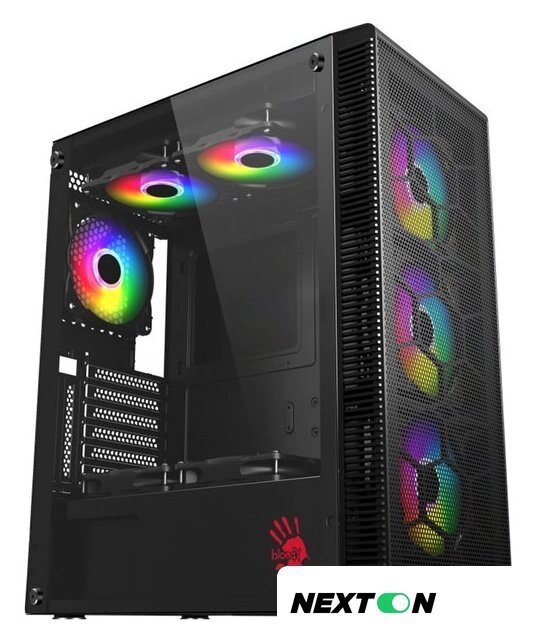 Корпус A4Tech Bloody BD-CC115 (черный) - Изображение №2 — Интернет-магазин Nexton