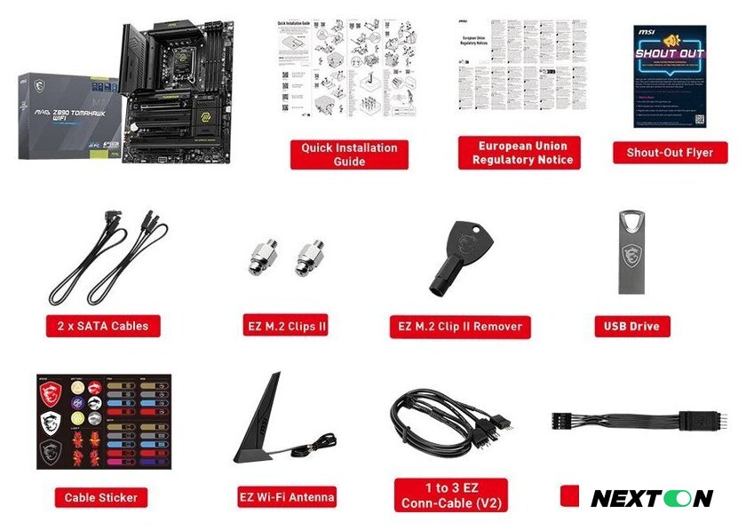 Материнская плата MSI MAG Z890 Tomahawk WiFi - Изображение №2 — Интернет-магазин Nexton