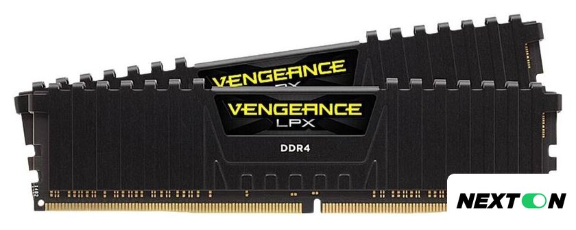 Оперативная память Corsair Vengeance LPX 2x16ГБ DDR4 3200 МГц CMK32GX4M2E3200C16 - Изображение №1 — Интернет-магазин Nexton