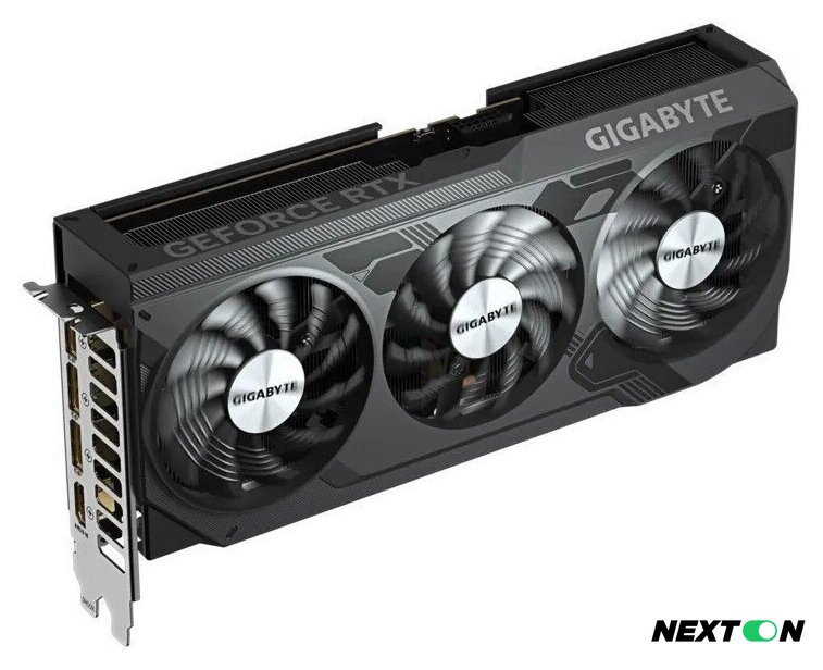 Видеокарта Gigabyte GeForce RTX 5070 Ti Windforce OC V2 16G GV-N507TWF3OCV2-16GD - Изображение №1 — Интернет-магазин Nexton