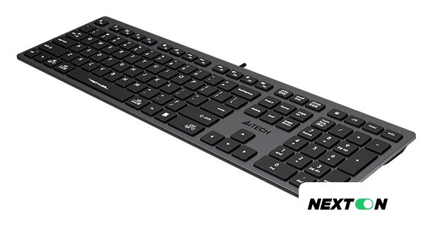 Клавиатура A4Tech Fstyler FX50 (серый) - Изображение №2 — Интернет-магазин Nexton