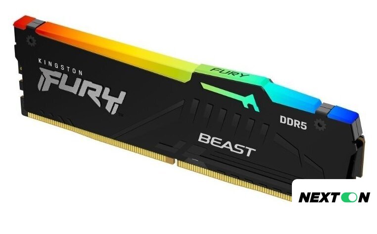 Оперативная память Kingston FURY Beast RGB 2x16ГБ DDR5 6000 МГц KF560C36BBE2AK2-32 - Изображение №2 — Интернет-магазин Nexton