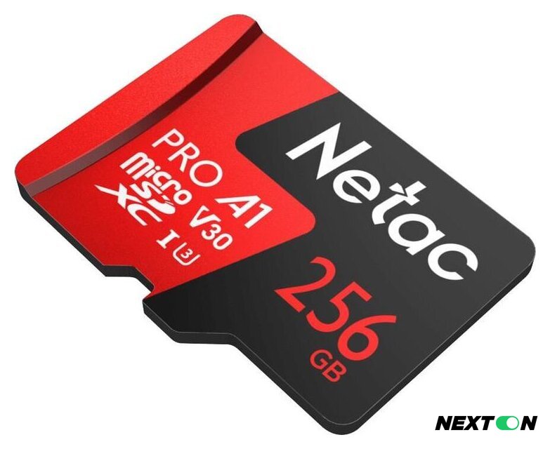 Карта памяти Netac P500 Extreme Pro 256GB NT02P500PRO-256G-S - Изображение №2 — Интернет-магазин Nexton