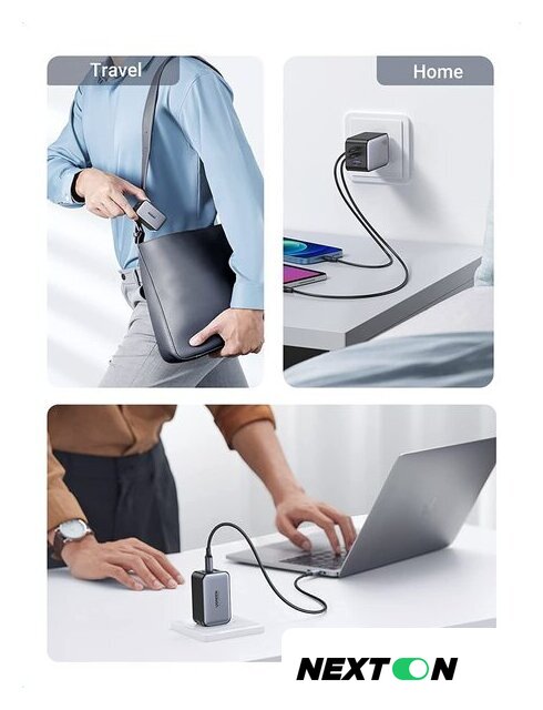 Сетевое зарядное Ugreen CD244 10335 (черный) - Изображение №8 — Интернет-магазин Nexton