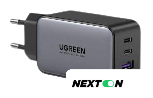 Сетевое зарядное Ugreen CD244 10335 (черный) - Изображение №1 — Интернет-магазин Nexton
