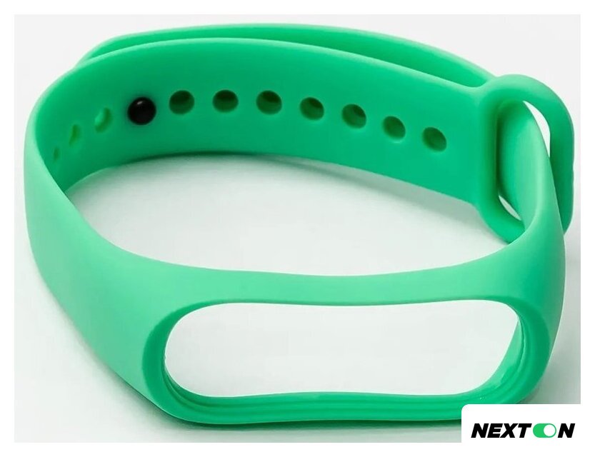 Ремешок Miru Mi для Xiaomi Mi Band 3/4 (зеленый) - Изображение №2 — Интернет-магазин Nexton