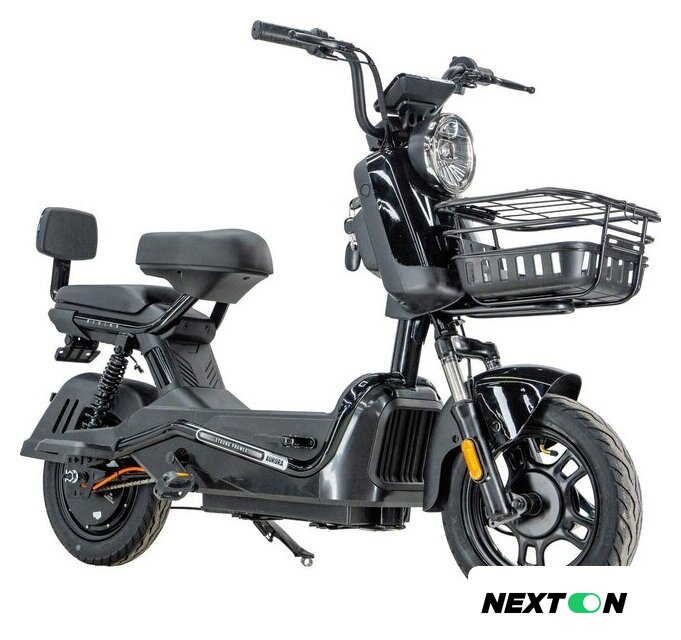 Электроскутер ZeuS Aurora (черный) - Изображение №6 — Интернет-магазин Nexton