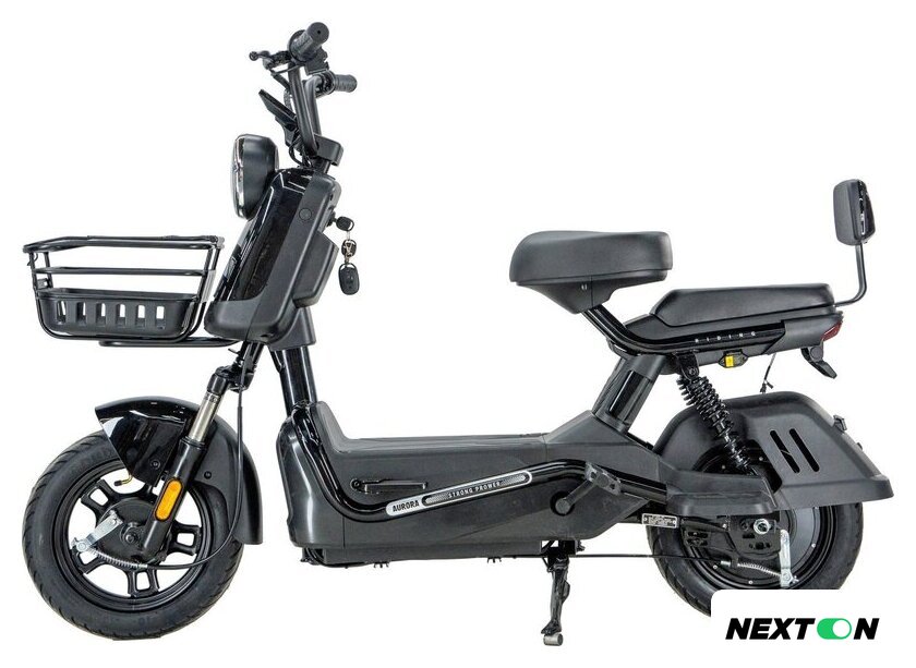 Электроскутер ZeuS Aurora (черный) - Изображение №2 — Интернет-магазин Nexton