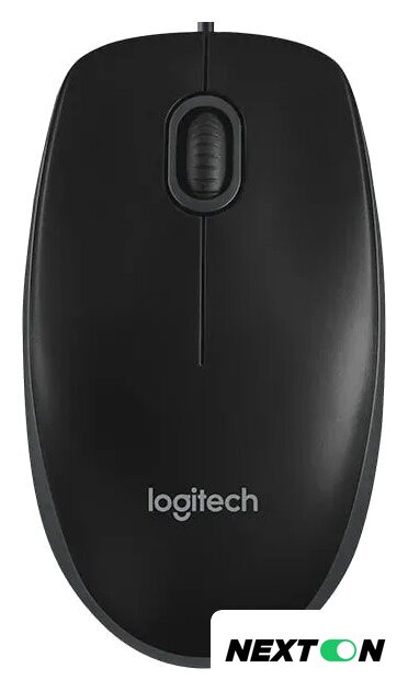 Мышь Logitech B100 (черный) - Изображение №1 — Интернет-магазин Nexton