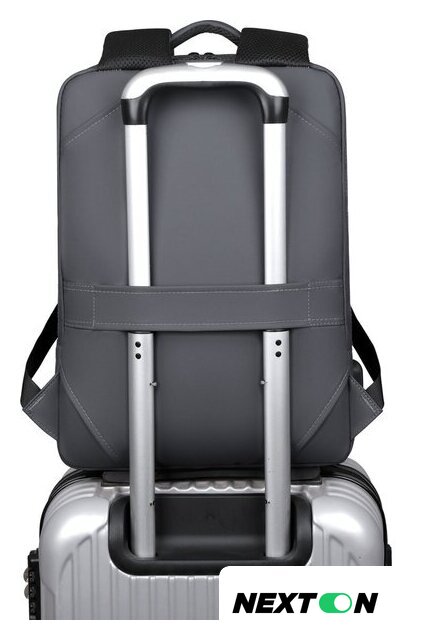 Городской рюкзак Miru Emotion 15.6 (серый) - Изображение №10 — Интернет-магазин Nexton