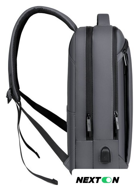 Городской рюкзак Miru Emotion 15.6 (серый) - Изображение №3 — Интернет-магазин Nexton