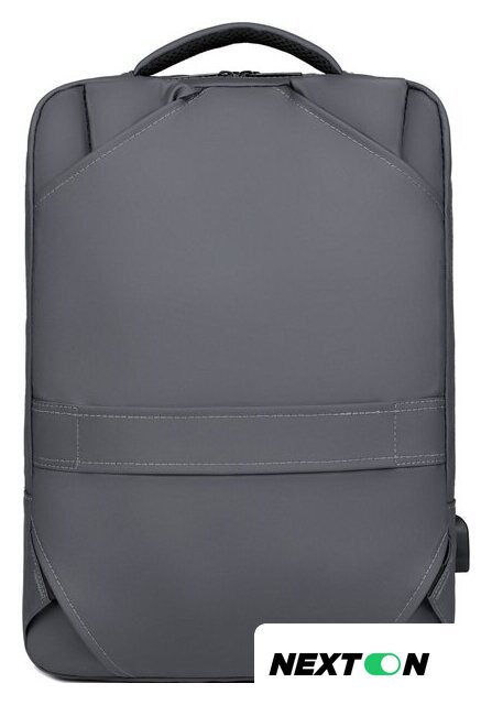 Городской рюкзак Miru Emotion 15.6 (серый) - Изображение №4 — Интернет-магазин Nexton