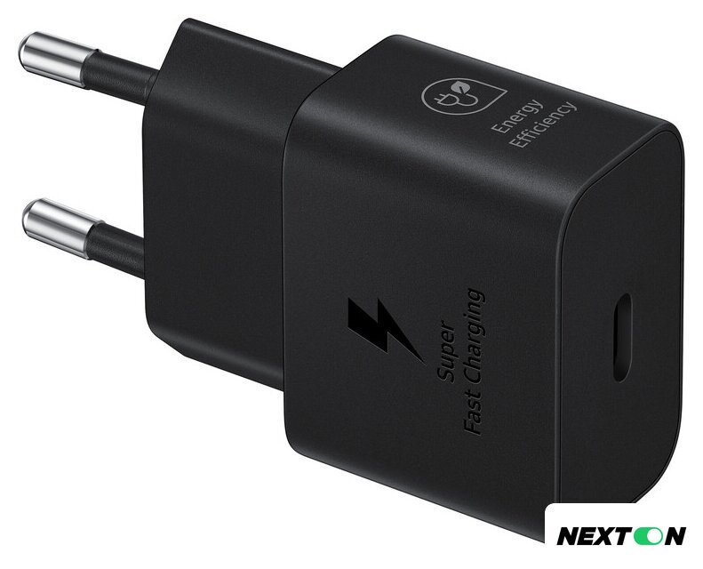 Сетевое зарядное Samsung EP-T2510NBEGEU - Изображение №1 — Интернет-магазин Nexton