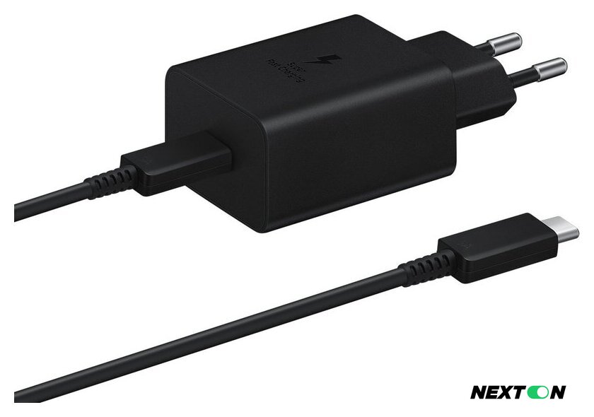Сетевое зарядное Samsung EP-T4510XBEGEU - Изображение №1 — Интернет-магазин Nexton