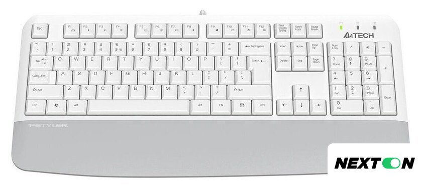 Клавиатура A4Tech Fstyler FK20 (белый) - Изображение №7 — Интернет-магазин Nexton