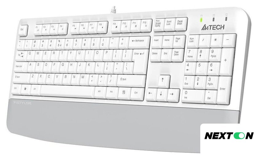 Клавиатура A4Tech Fstyler FK20 (белый) - Изображение №4 — Интернет-магазин Nexton