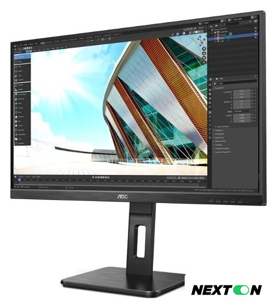 Монитор AOC 27P2Q - Изображение №2 — Интернет-магазин Nexton