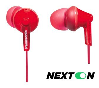 Наушники Panasonic RP-HJE125E-R - Изображение №1 — Интернет-магазин Nexton