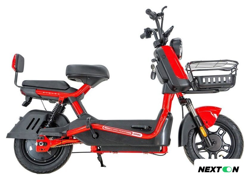 Электроскутер ZeuS Aurora (красный) - Изображение №3 — Интернет-магазин Nexton