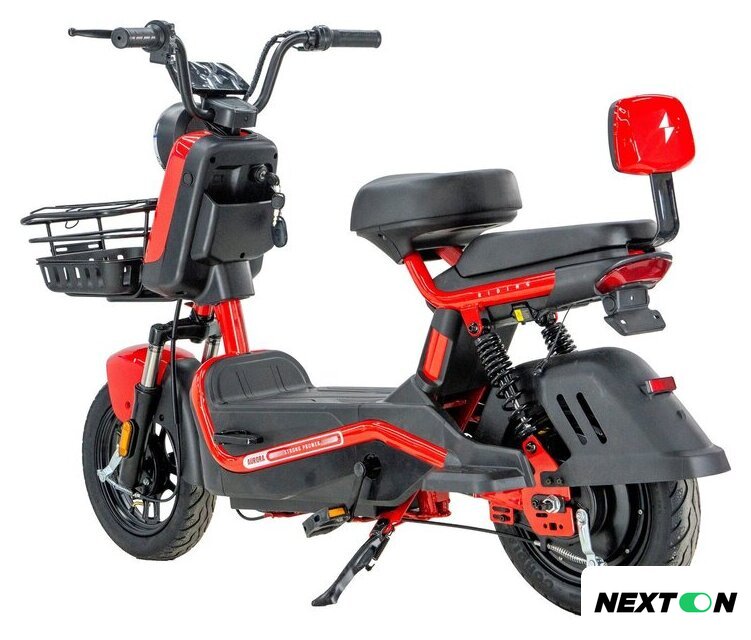 Электроскутер ZeuS Aurora (красный) - Изображение №5 — Интернет-магазин Nexton