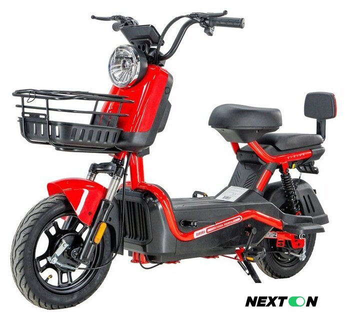 Электроскутер ZeuS Aurora (красный) - Изображение №1 — Интернет-магазин Nexton