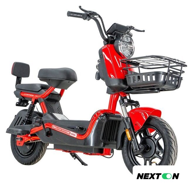 Электроскутер ZeuS Aurora (красный) - Изображение №2 — Интернет-магазин Nexton