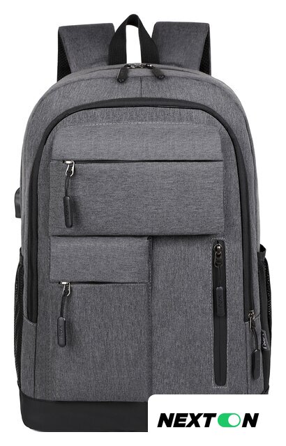 Городской рюкзак Miru Sallerus 15.6 (серый) - Изображение №1 — Интернет-магазин Nexton