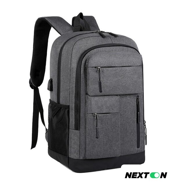 Городской рюкзак Miru Sallerus 15.6 (серый) - Изображение №23 — Интернет-магазин Nexton