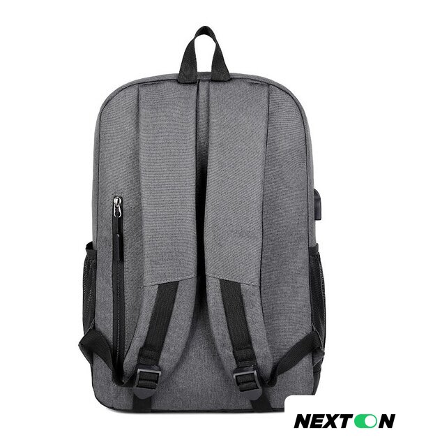 Городской рюкзак Miru Sallerus 15.6 (серый) - Изображение №14 — Интернет-магазин Nexton