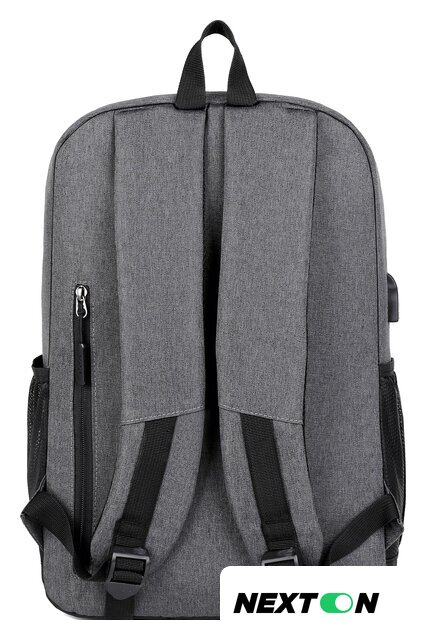 Городской рюкзак Miru Sallerus 15.6 (серый) - Изображение №4 — Интернет-магазин Nexton