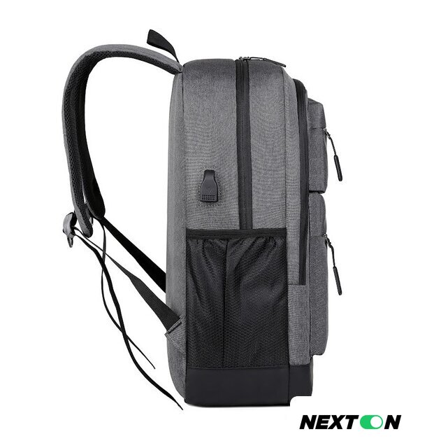 Городской рюкзак Miru Sallerus 15.6 (серый) - Изображение №13 — Интернет-магазин Nexton