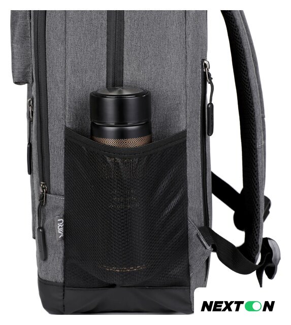 Городской рюкзак Miru Sallerus 15.6 (серый) - Изображение №6 — Интернет-магазин Nexton