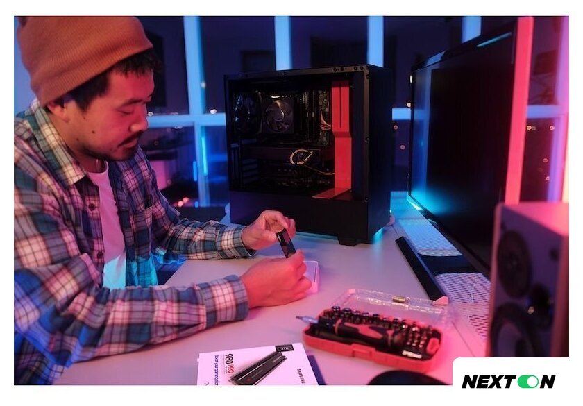 SSD Samsung 990 Pro с радиатором 2TB MZ-V9P2T0CW - Изображение №9 — Интернет-магазин Nexton