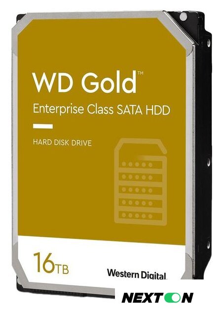 Жесткий диск WD Gold 16TB WD161KRYZ - Изображение №1 — Интернет-магазин Nexton