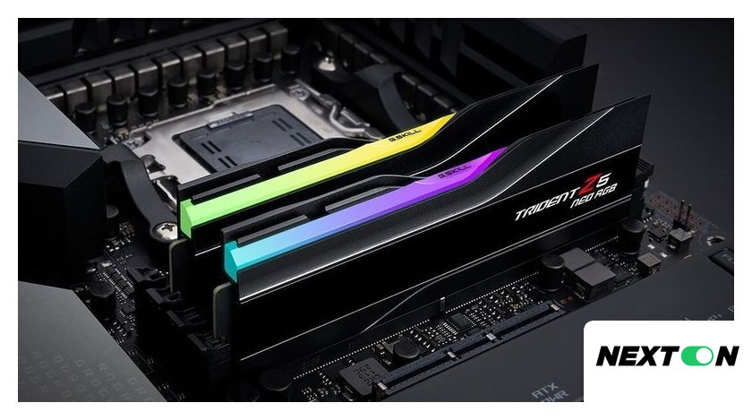 Оперативная память G.Skill Trident Z5 Neo RGB 2x64ГБ DDR5 6000 МГц F5-6000J3244G64GX2-TZ5NR - Изображение №4 — Интернет-магазин Nexton